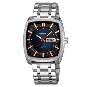 SKMEI - 9354 - Business Analog Quartz Watch - Blue image 1