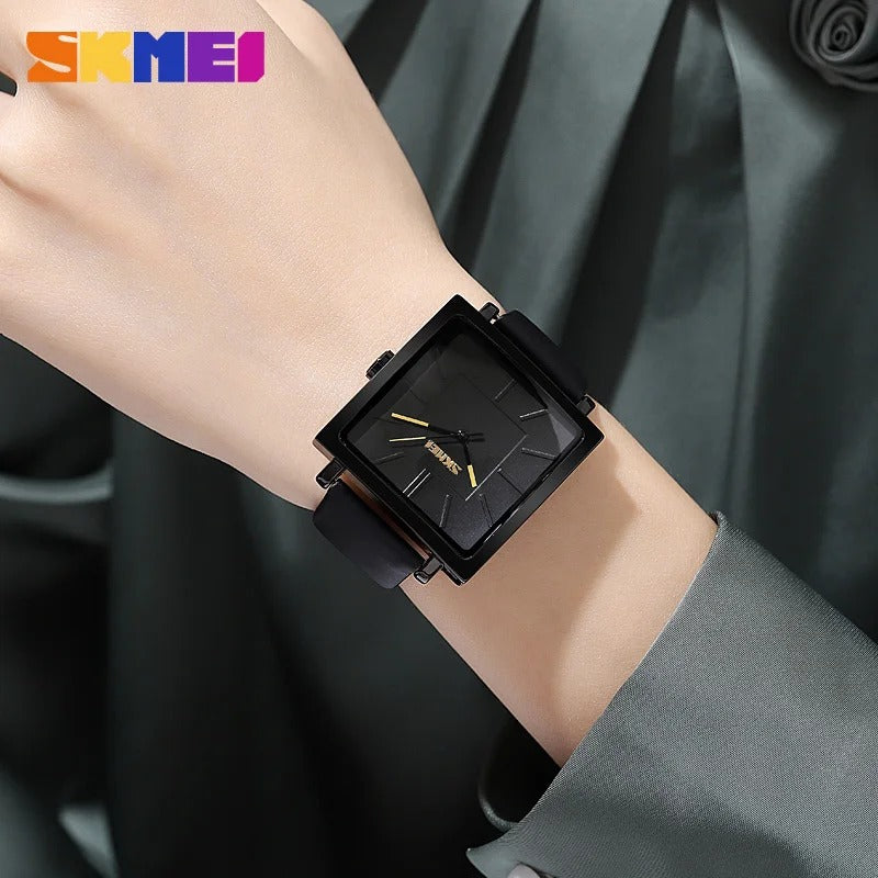 SKMEI - 2032 - High Quality Luxury Watch - Black/Black image 3