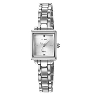 SKMEI - 2315 - Women Vintage Quartz Watch - silver/silver image 3