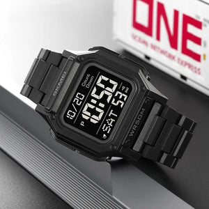 Skmei - 2264 - Multifunctional Sport Watch - Black/Black image 2