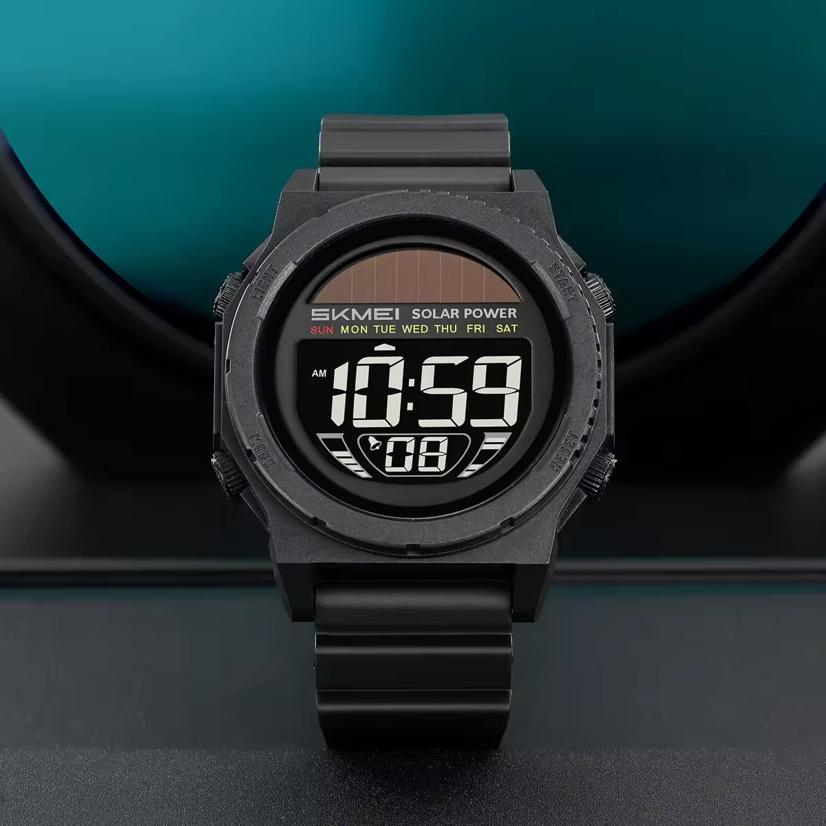 SKMEI - 2358 - High Quality Luxury Watch - Black/Black image 1