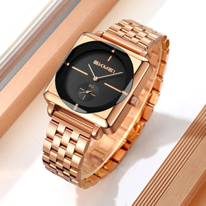 Skmei - 2413 - Minimal Elegant Square Design - RoseGold image 1