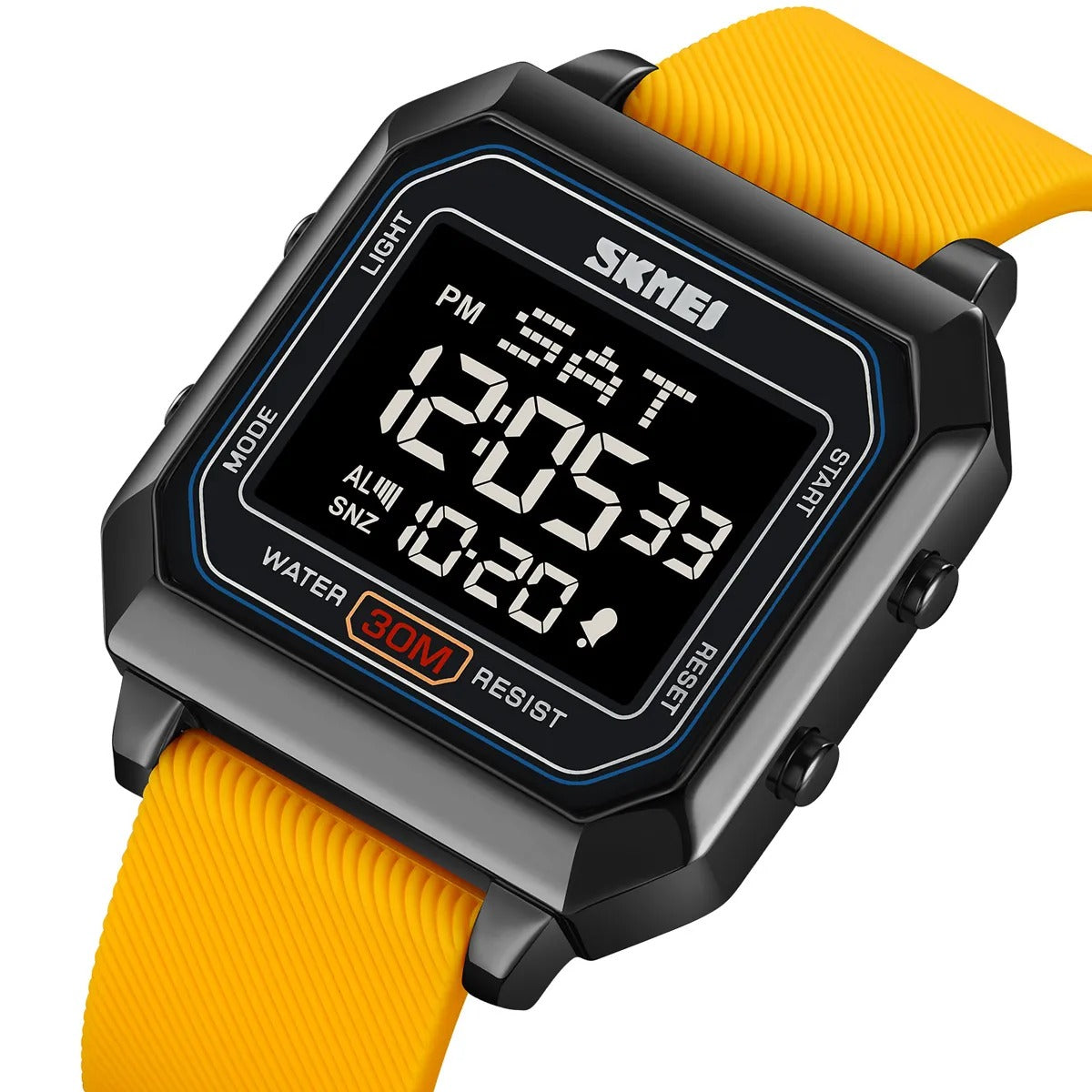 Skmei - 2150 - Digital Electronic Sports Watch - black/yellow image 1