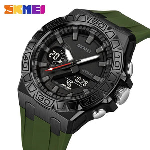 Skmei - 2276 - S-shock Sport Watch - Army/Green image 0