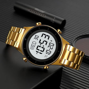 Skmei - 2079 - Digital Electronic Waterproof Multifunctional - Golden image 2