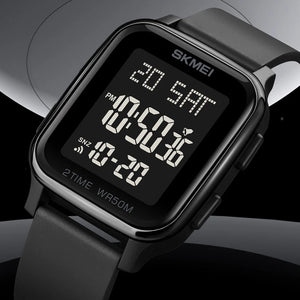 SKMEI - 1858 - High Quality Luxury Watch - Black image 2