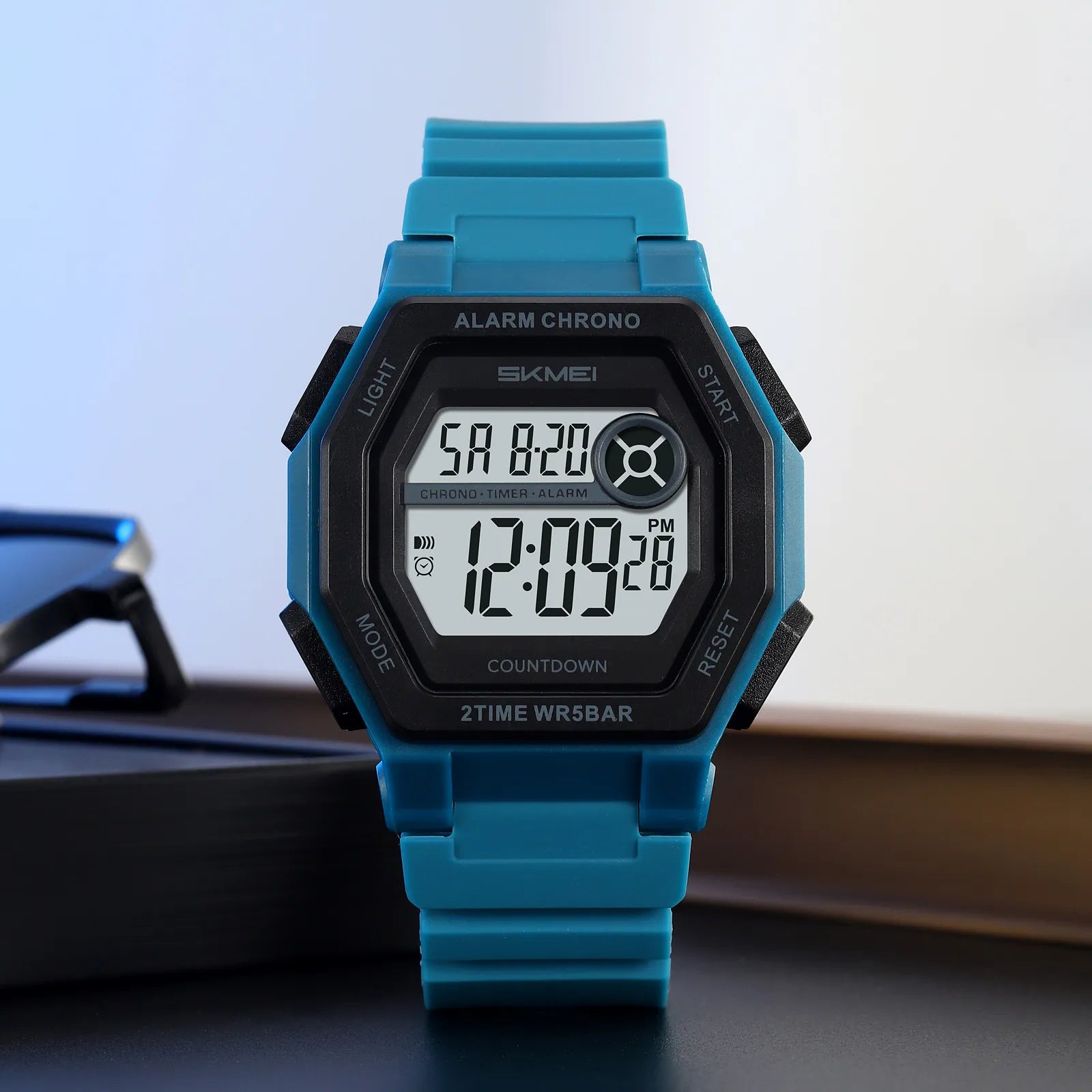 SKMEI - 2552 - Digital Sports Watch - blue image 2