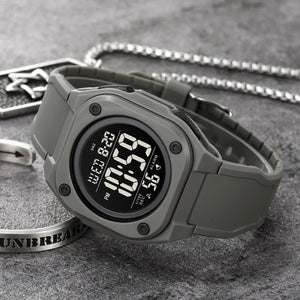 Skmei - 2160 - Smart Digital Functions Watch - grey image 3