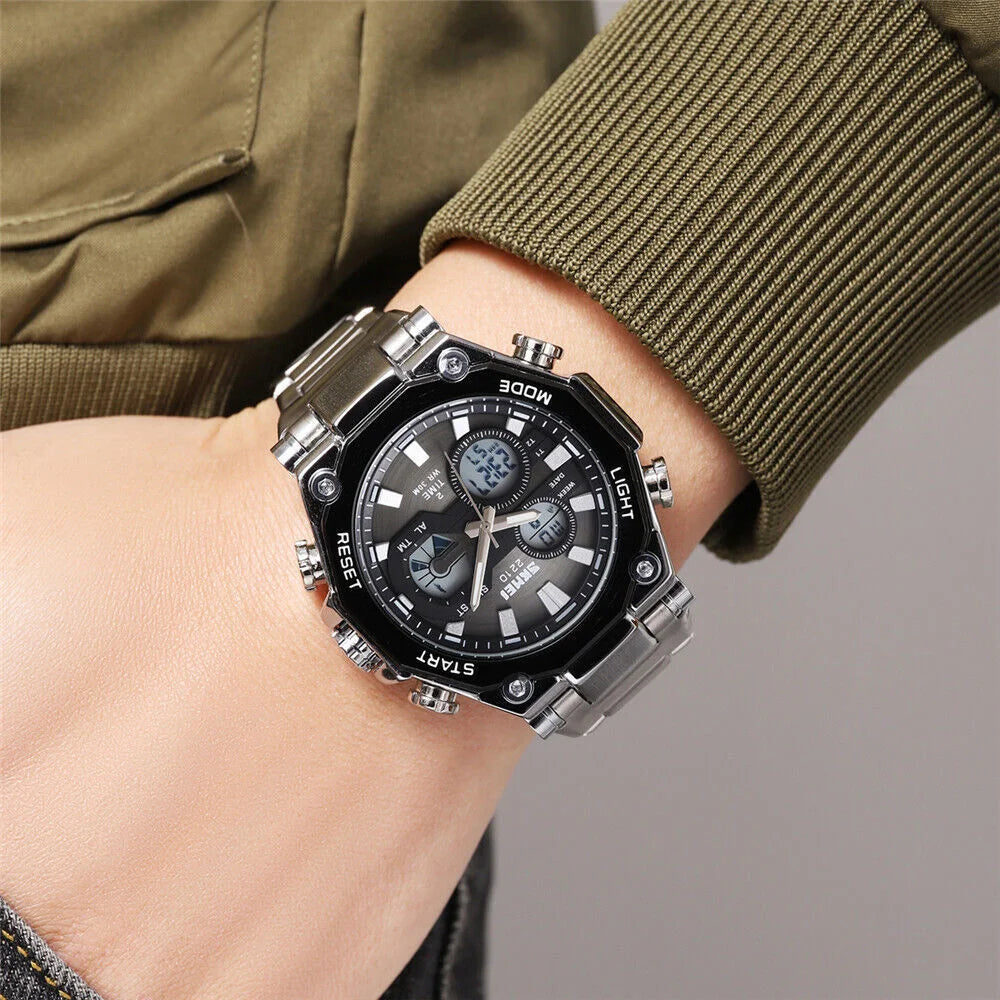 Skmei - 2210 - Digital Sport Watch - Black image 2