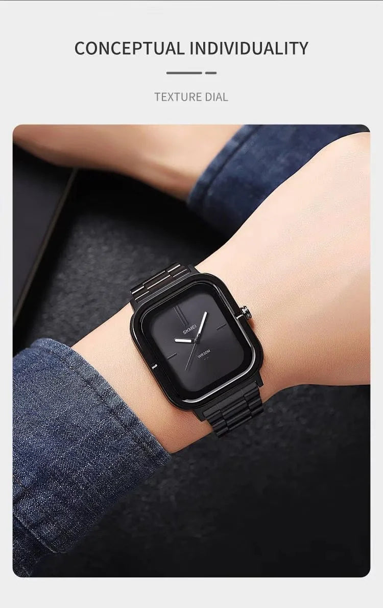 SKMEI - 2275 - 30m Waterproof Watch For Men - Black image 3