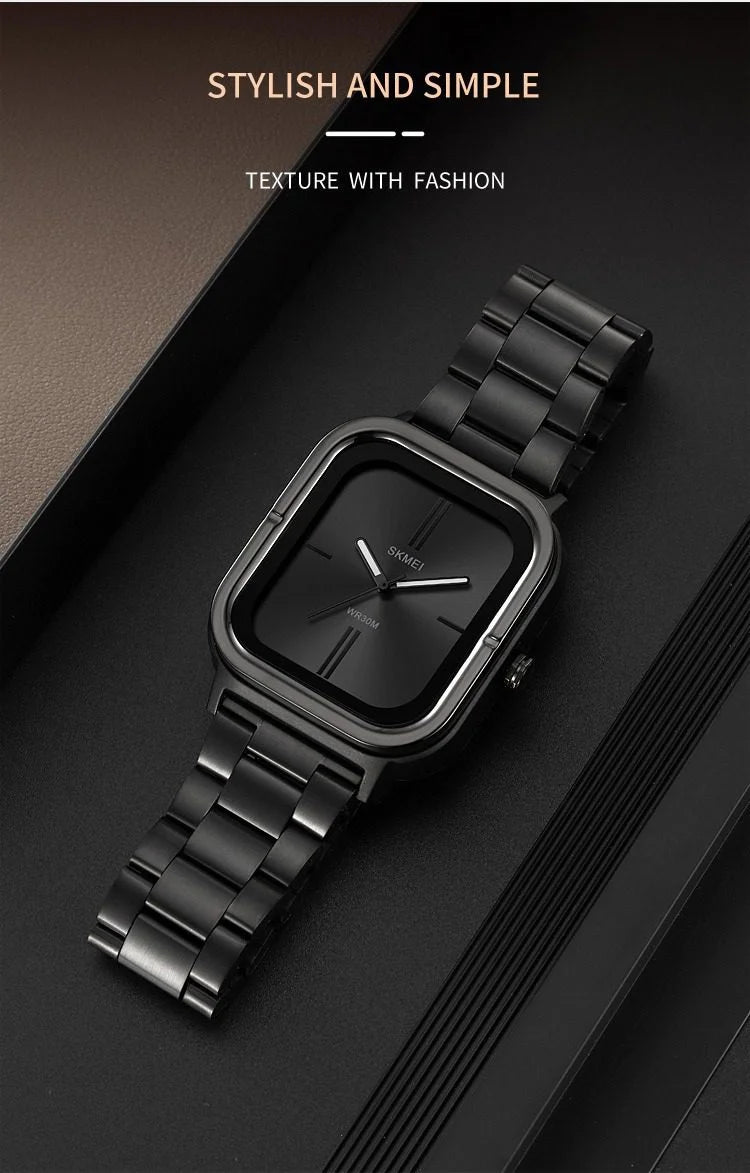 SKMEI - 2275 - 30m Waterproof Watch For Men - Black image 2