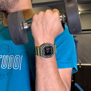 Skmei - 1988 - Street Armor Digital Watch - Army Green image 2