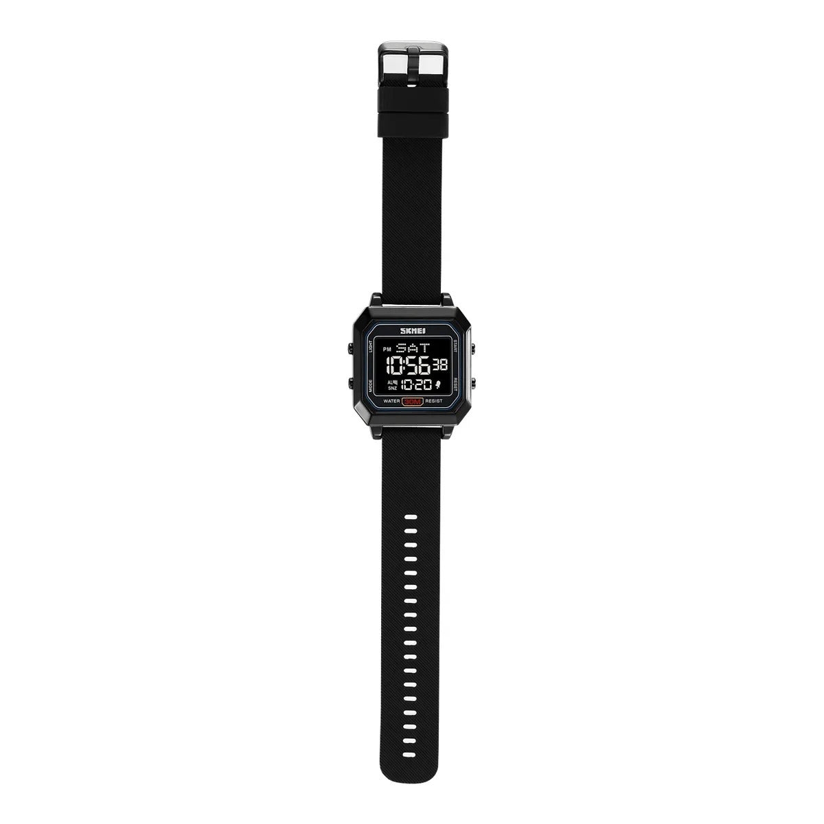 Skmei - 2150 - Digital Electronic Sports Watch - black/black image 3