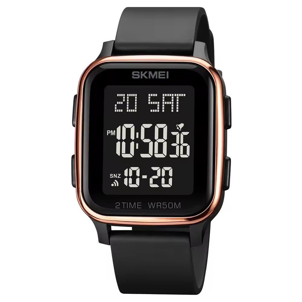 SKMEI - 1858 - High Quality Luxury Watch - Rosegold image 2