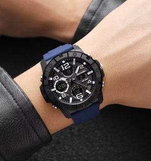 Skmei - 2487 - Urban Storm Dual Display Watch - Blue image 2