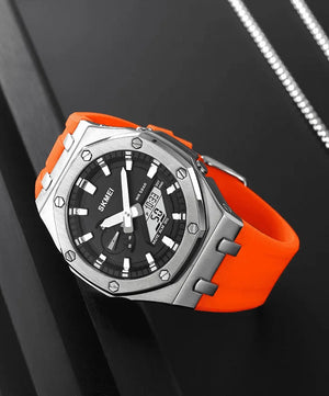 Skmei - 2243 - World time 50 Timezone- Orange image 2