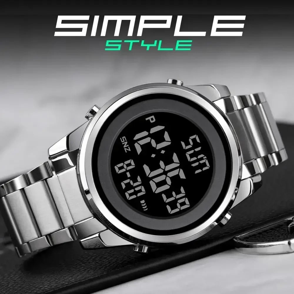 SKMEI - 2379 - Multi-Function Digital Watch - Silver image 4