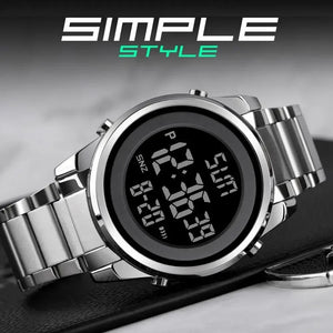 SKMEI - 2379 - Multi-Function Digital Watch - Silver image 4