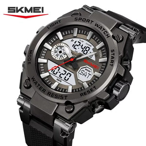 SKMEI - 2417 - High Quality Luxury Watch - Black/White image 0