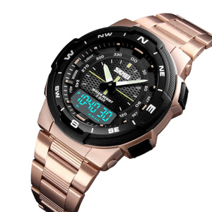 Skmei - 1370 - Navitech Dual Display Watch - RoseGold image 3