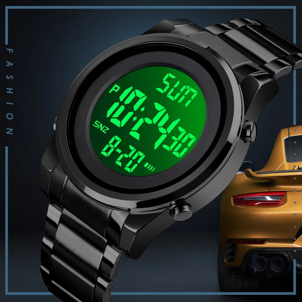 Skmei - 1611 - Advanced Digital Functions Watch - black image 1