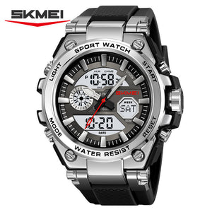SKMEI - 2417 - High Quality Luxury Watch - Silver/White image 0