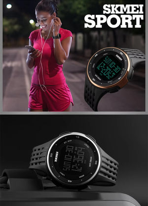 Skmei - 1219 - Digital Time Sports - Silver image 4