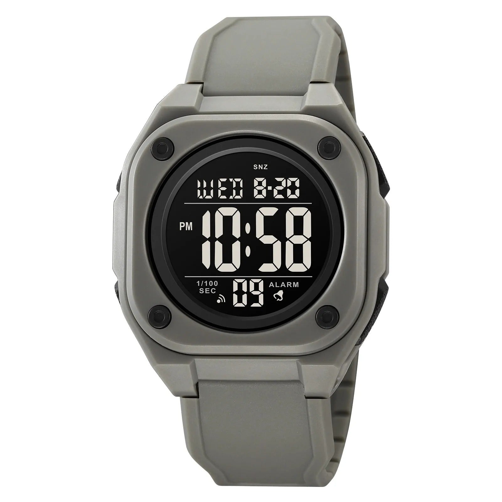 Skmei - 2160 - Smart Digital Functions Watch - grey image 0