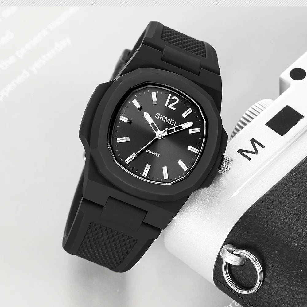 Skmei - 1717 - Quartz Sports Waterproof - Black image 2