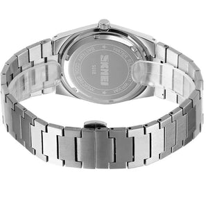 SKMEI - 9288 - Business Class Luxury Watch - Silver/Rosegold-Black image 5