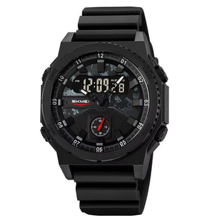 SKMEI - 2355 - Tactical Sports Digital Watch - Black image 5