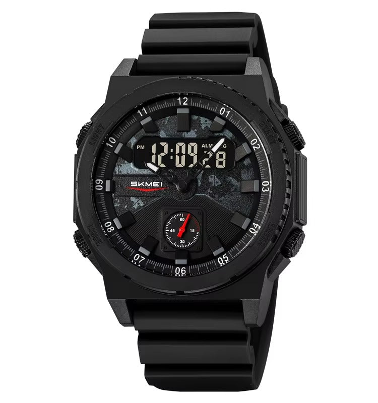 SKMEI - 2355 - Tactical Sports Digital Watch - Black image 5