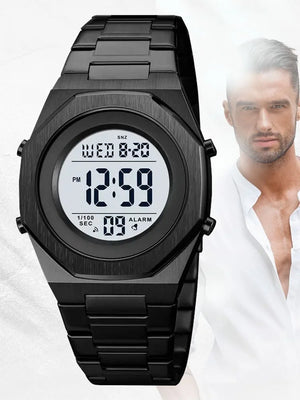 Skmei - 2066 - Digital Sports Waterproof Hand Multifunctional - Black image 3