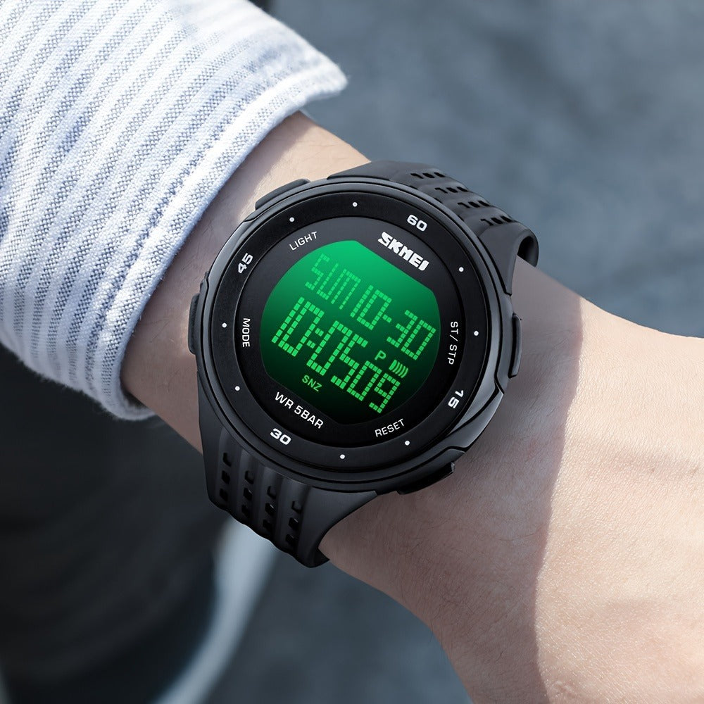 Skmei - 1219 - Digital Time Sports - Black image 2