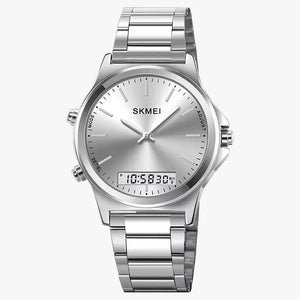 Skmei - 2120 - Electronic Luminous 30m Waterproof - Silver image 2