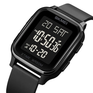 SKMEI - 1858 - High Quality Luxury Watch - Black image 5