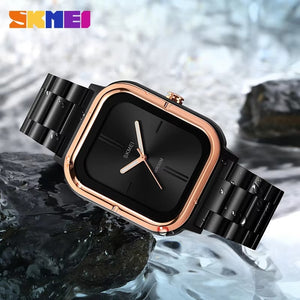 SKMEI - 2275 - 30m Waterproof Watch For Men - RoseGold image 2