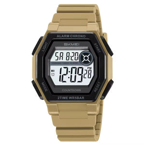 SKMEI - 2552 - Digital Sports Watch - apricot image 1