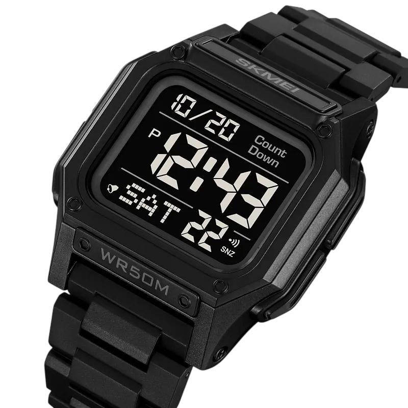 Skmei - 2264 - Multifunctional Sport Watch - Black/Black image 0
