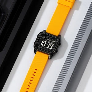 Skmei - 2496 - Digital LED Waterproof Watch - Black/Yellow image 1