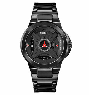 SKMEI - 1699 - Special Dial Quartz Wrist Watch - black image 0