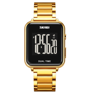 SKMEI - 1852 - Digital Countdown Electronic Movement - gold image 2