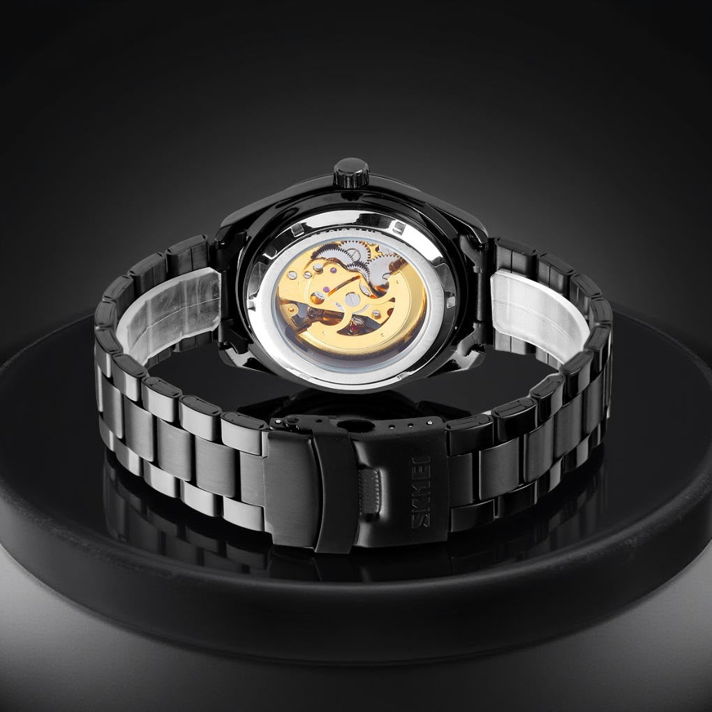 SKMEI - 9194 - Automatic Skeleton Machine - black image 2