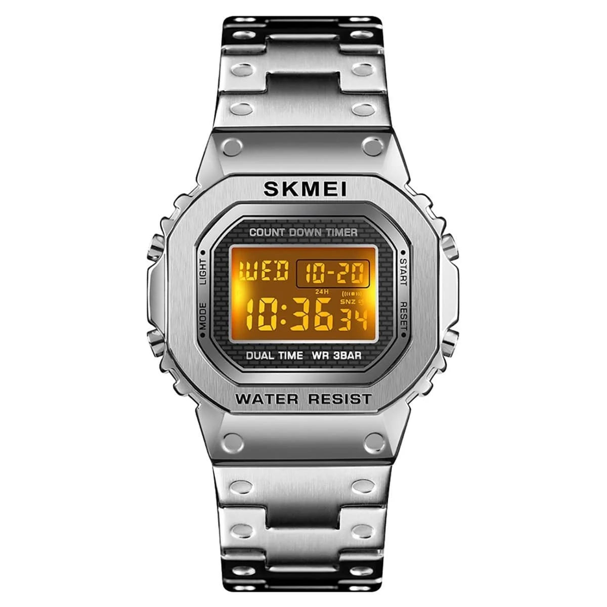 Skmei - 1456 - Stainless Steel - Silver image 2