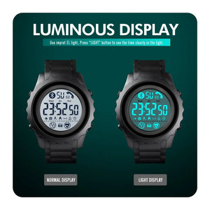 Skmei - 1626 - Health Tracker Digital Watch - Black/White image 7