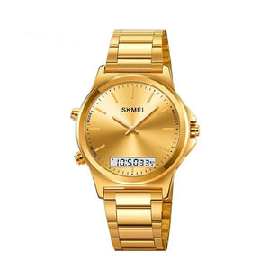 Skmei - 2120 - Electronic Luminous 30m Waterproof - Golden image 2