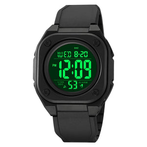 Skmei - 2160 - Smart Digital Functions Watch - black-black image 6