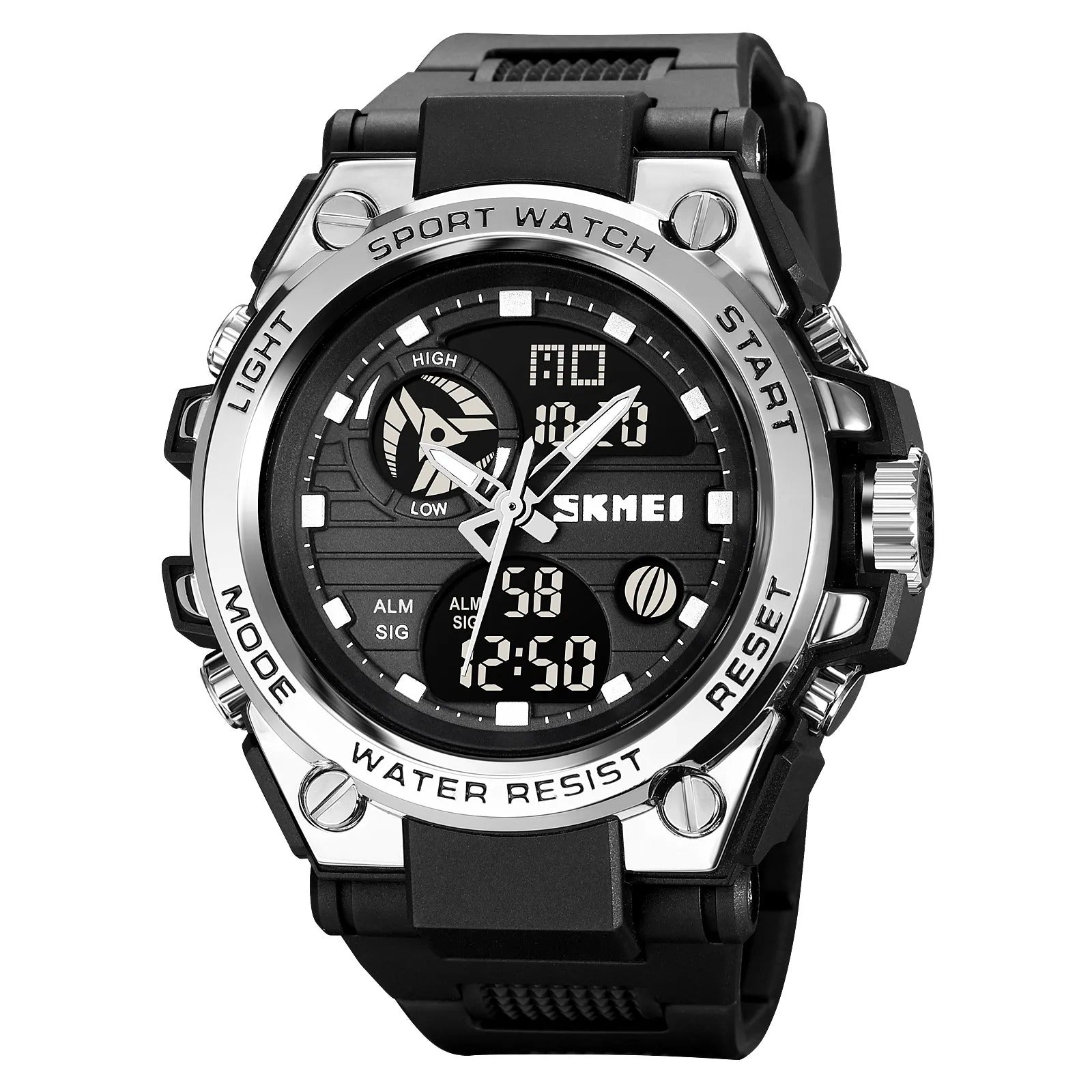 SKMEI 2031 Rugged Digital Sports Watch Silver Skmei Watches skmei-2031-rugged-digital-sports-watch-silver-skmei-watches
