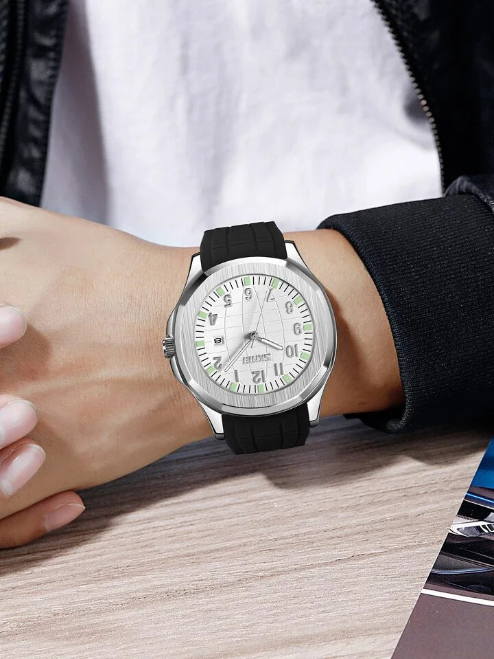 Skmei - 9286 - John Wick Style Waterproof - White image 2