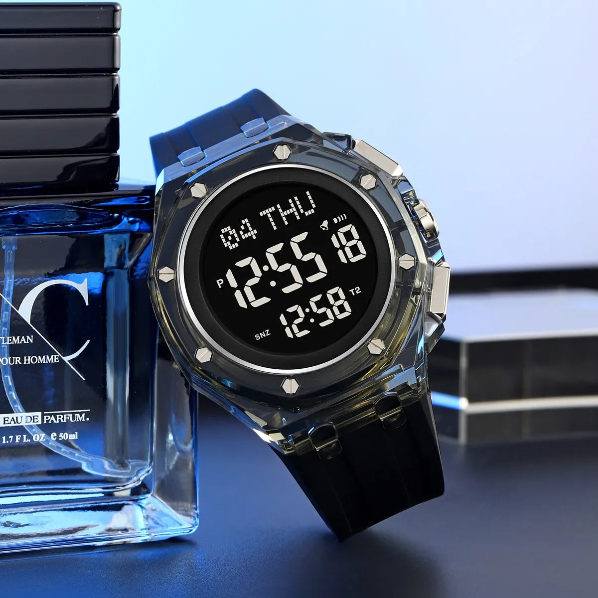 Skmei - 2481 - Heavy Duty Sports Digital Watch - black-black image 0